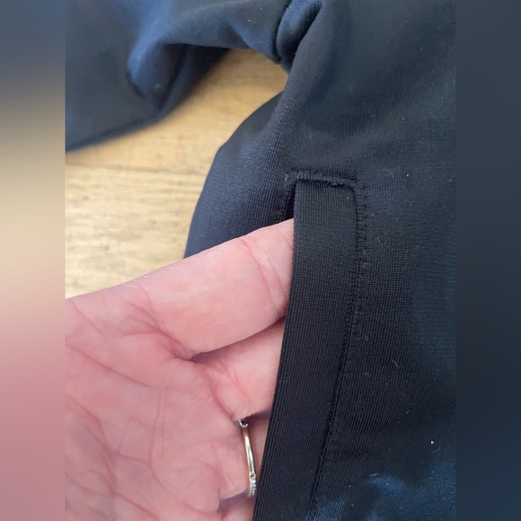 Adidas Black Tracksuit with Blue Stripes - Picture 2 of 6